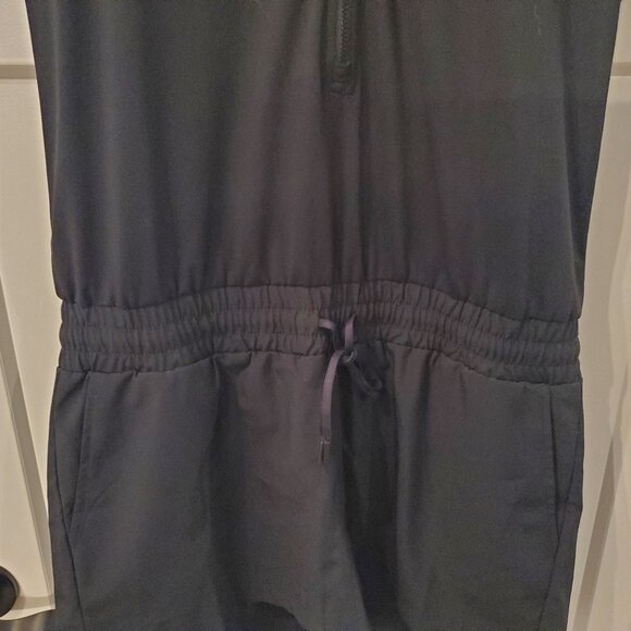 Fabletics Marseille Black Jumpsuit- Sz Medium - Picture 4 of 9